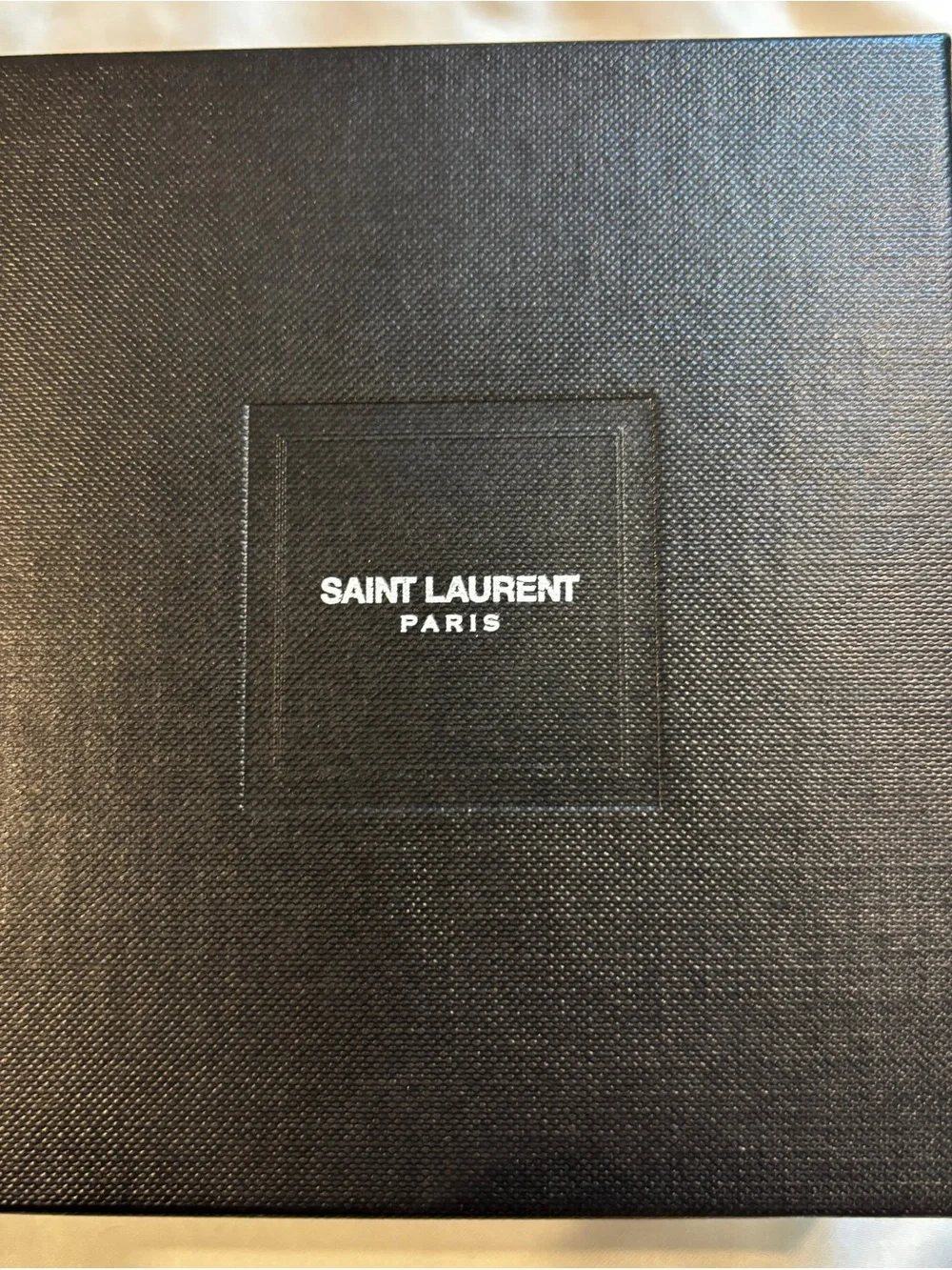 Saint Laurent Tricolor Flag Canvas Wallet in Red, White & Blue